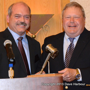 Doug Smith, Alaska Support Industry Alliance, David Lawer, First National Bank of Alaska, Photo by Dave Harbour